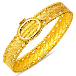 22 Carat Handcuff Bracelet